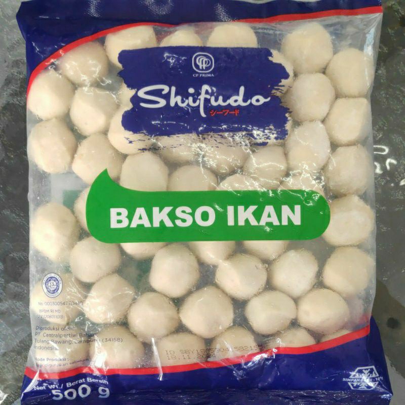 

SHIFUDO Bakso Ikan Butir Kecil 500g isi 50