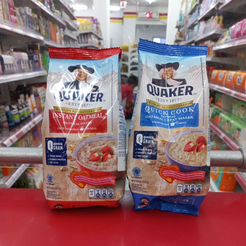 

Quaker oatmeal 200 gr