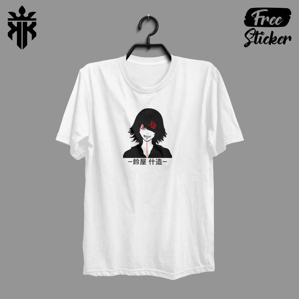 Kaos Juuzou Suzuya Anime Tokyo Ghoul