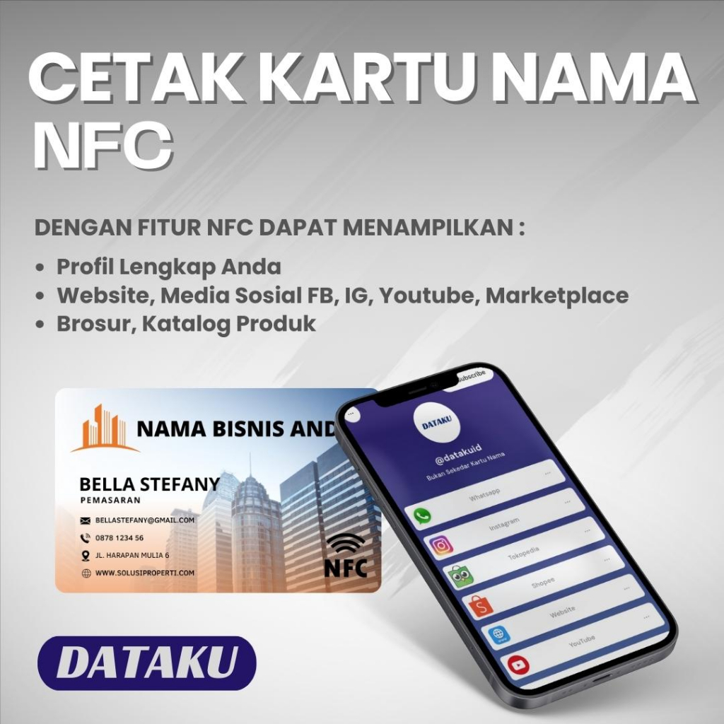 

Kartu Nama NFC Card