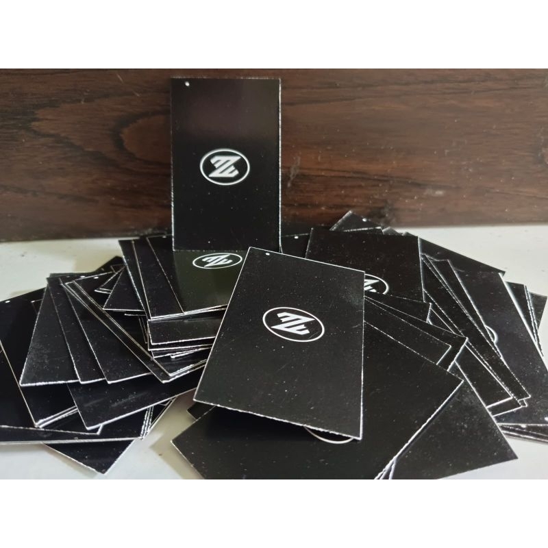 

Hangtag Label Kertas Custom Cetak Logo ArtPaper Full Colour 100 pcs