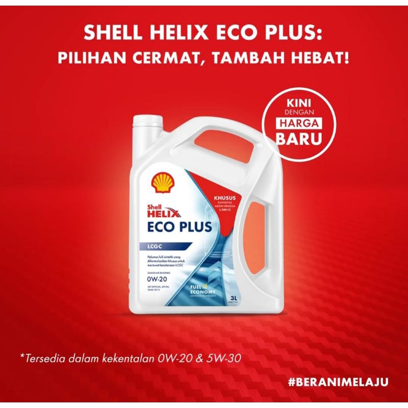 Oli Shell Helix ECO SAE 5W-30 LCGC 1 Liter Original