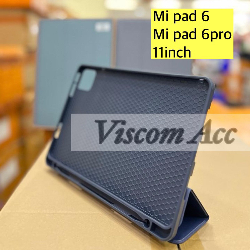 Mi pad 6 / Mi pad 6pro 11inch 2023 || Tpu smartcover slot pen Mi pad 6