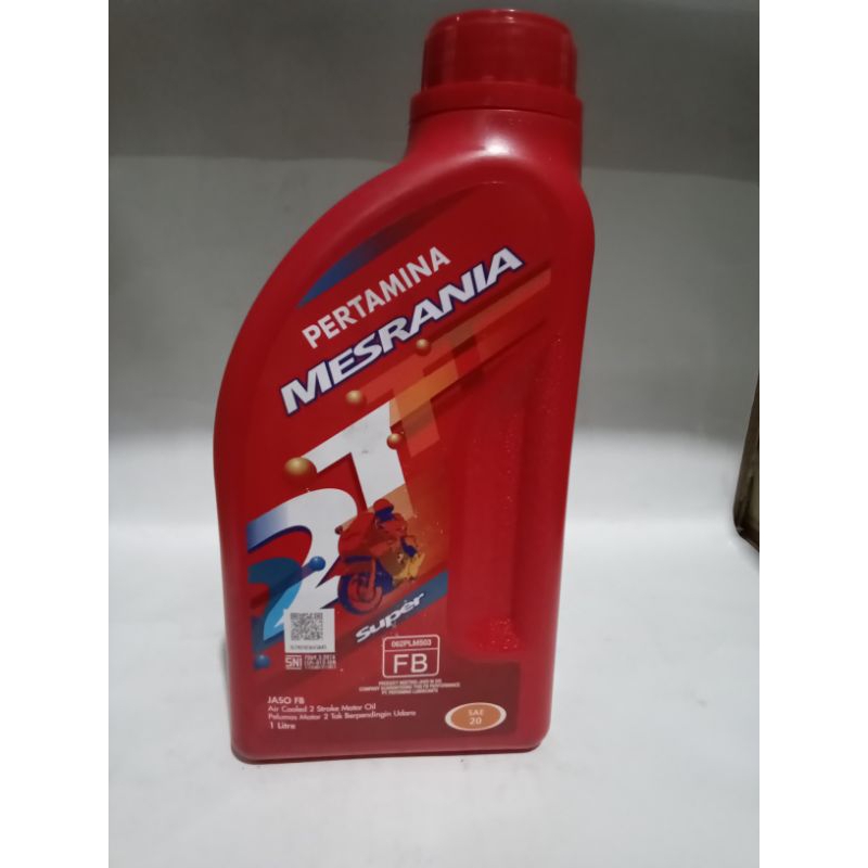Oli Mesrania 2T 1Liter (oli samping)
