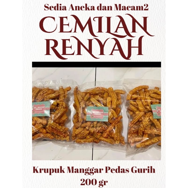 

manggar pedas manis gurih 1 bungkus 200gram