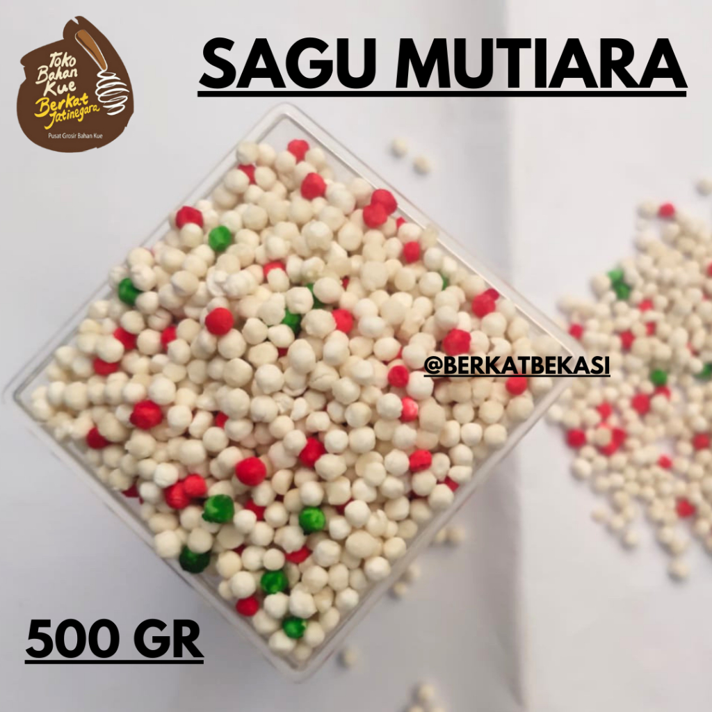 

MUTIARA SAGU / SAGU MUTIARA CAP ANGSA KEMASAN 500 GR REPACK