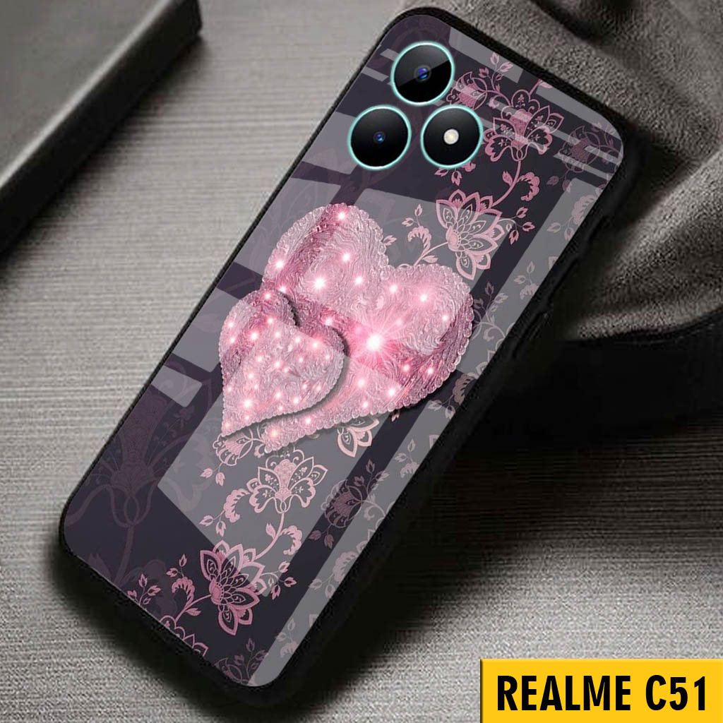 (S23) Softcase Kaca REALME C51 - casing handphone - REALME C51 - pelindung handphone - REALME C51