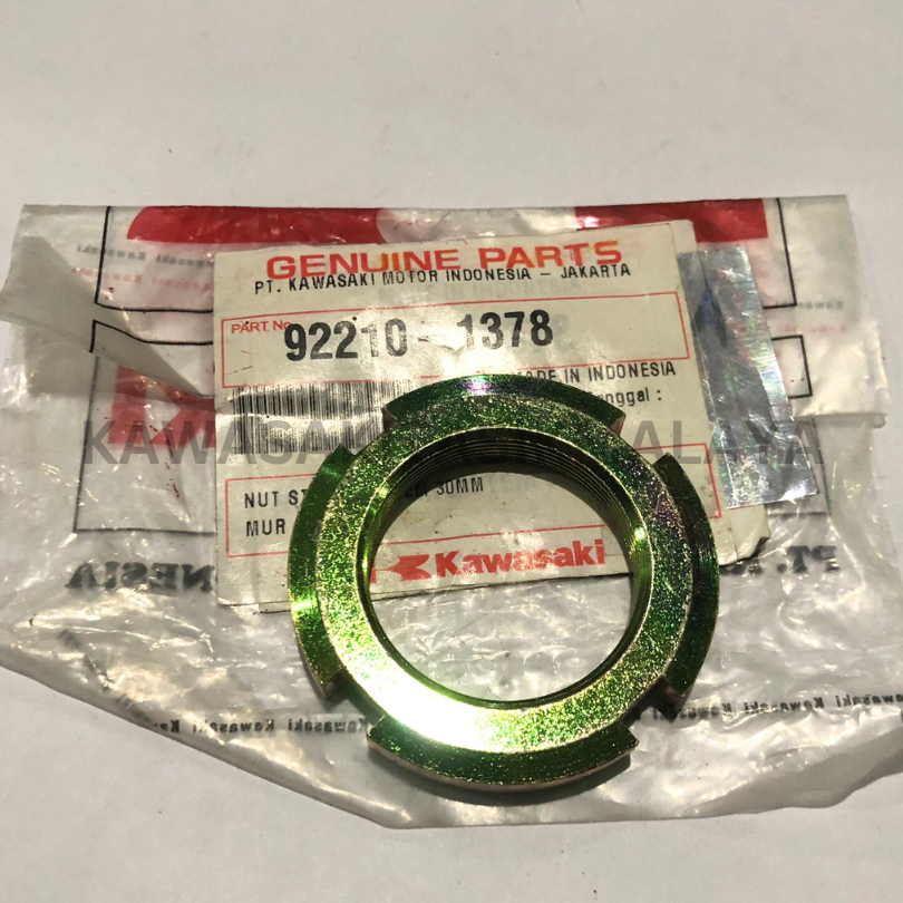 nut sterring kawasaki kaze ninja original kawasaki part 92210-1378