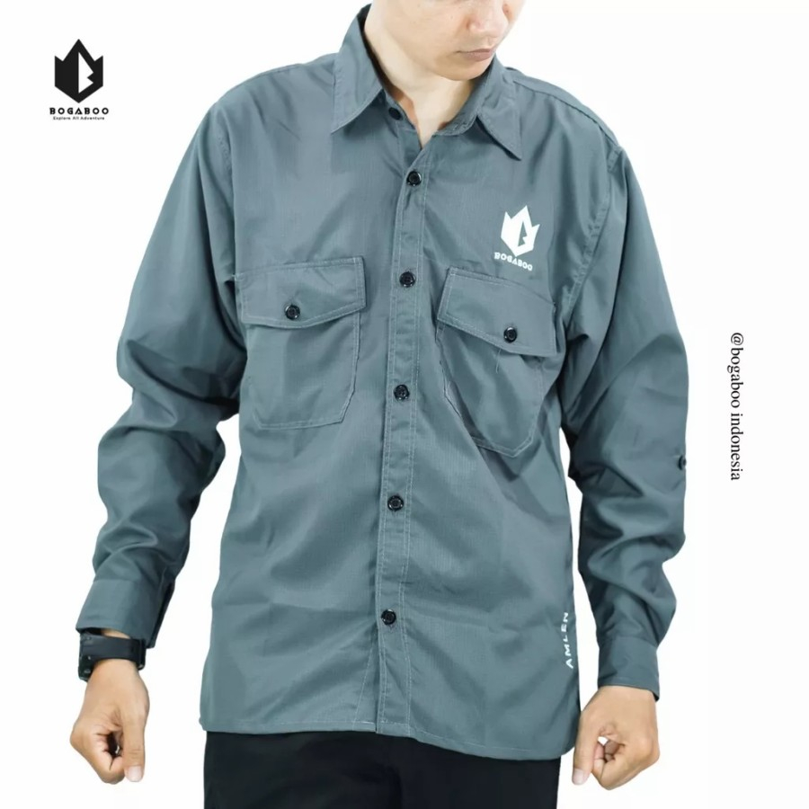 Kemeja PDL JW BGB gunung lapangan - Kemeja Panjang - Kemeja Hiking - Kemeja Pendaki