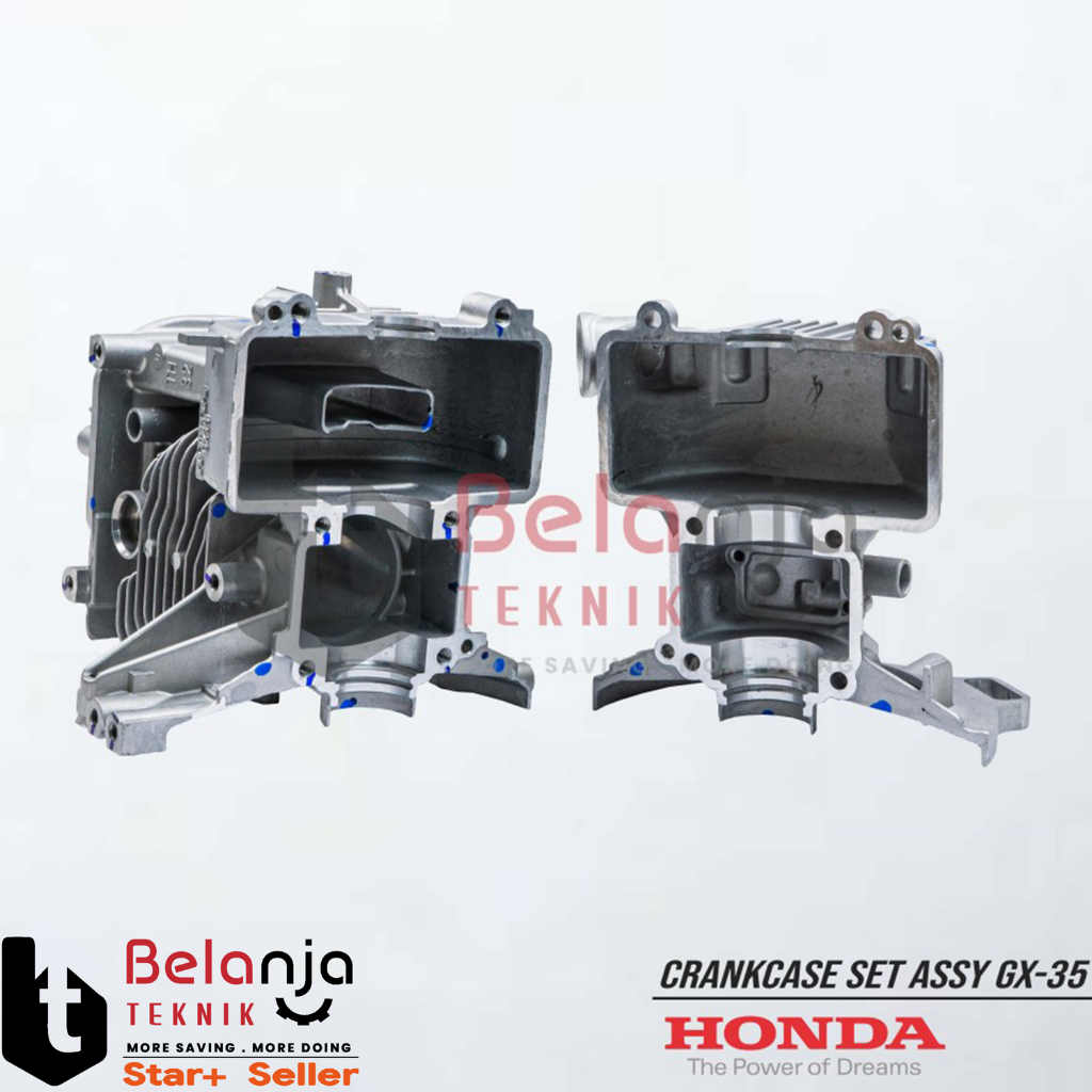 Honda Crankcase Set Assy GX-35 GX35 UMR 435 Mesin Potong Rumput Honda