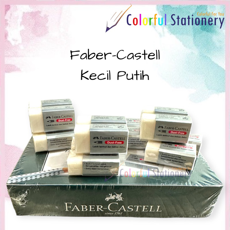 

Penghapus / Eraser Faber Castell Kecil Putih (Pcs)
