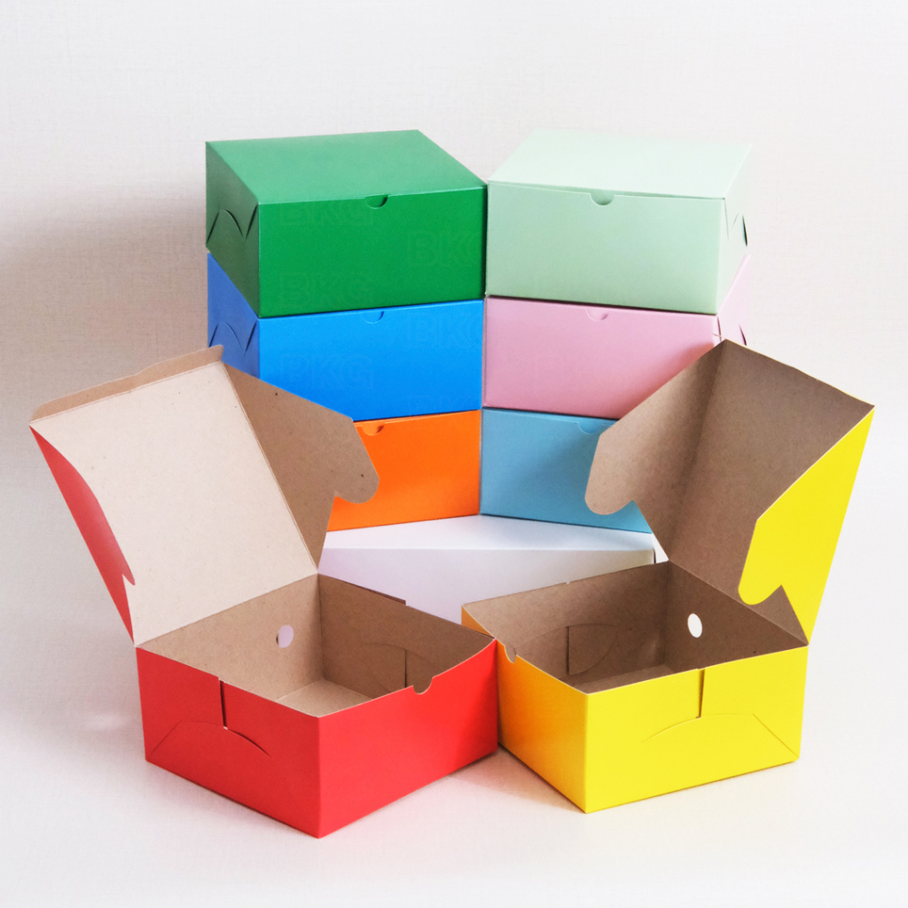 

Dus Snack Box Kotak Kue Roti Polos 15x15cm