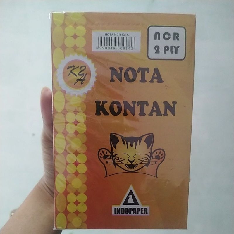 

nota kontan 2 ply kecil murah grosir