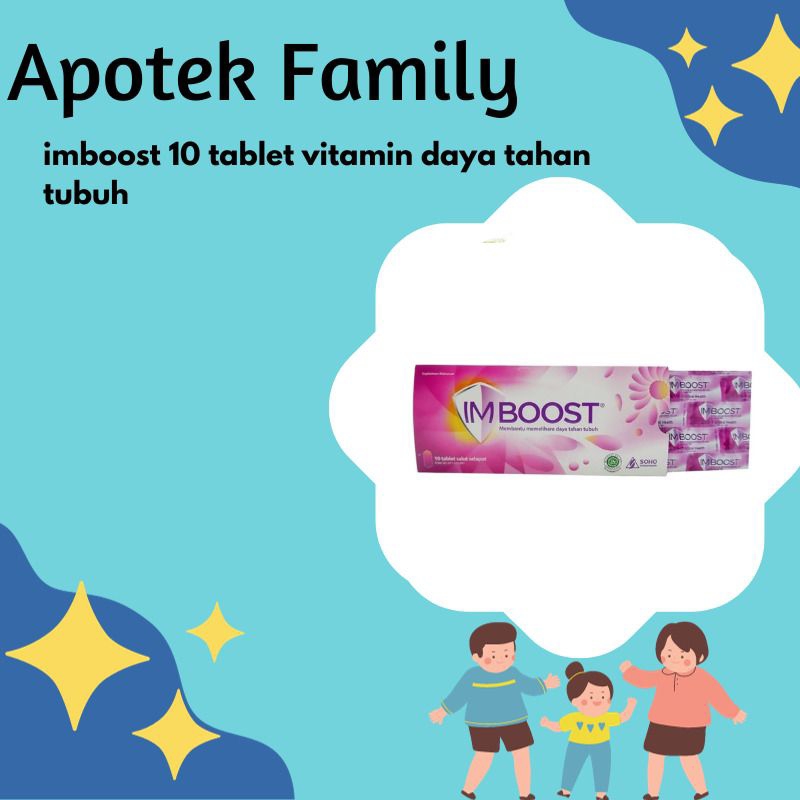IMBOOST 10 TABLET VITAMIN DAYA TAHAN TUBUH