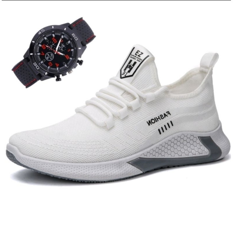 SEPATU PRIA/SNEAKERS PRIA VELOX FREE JAM TANGAN