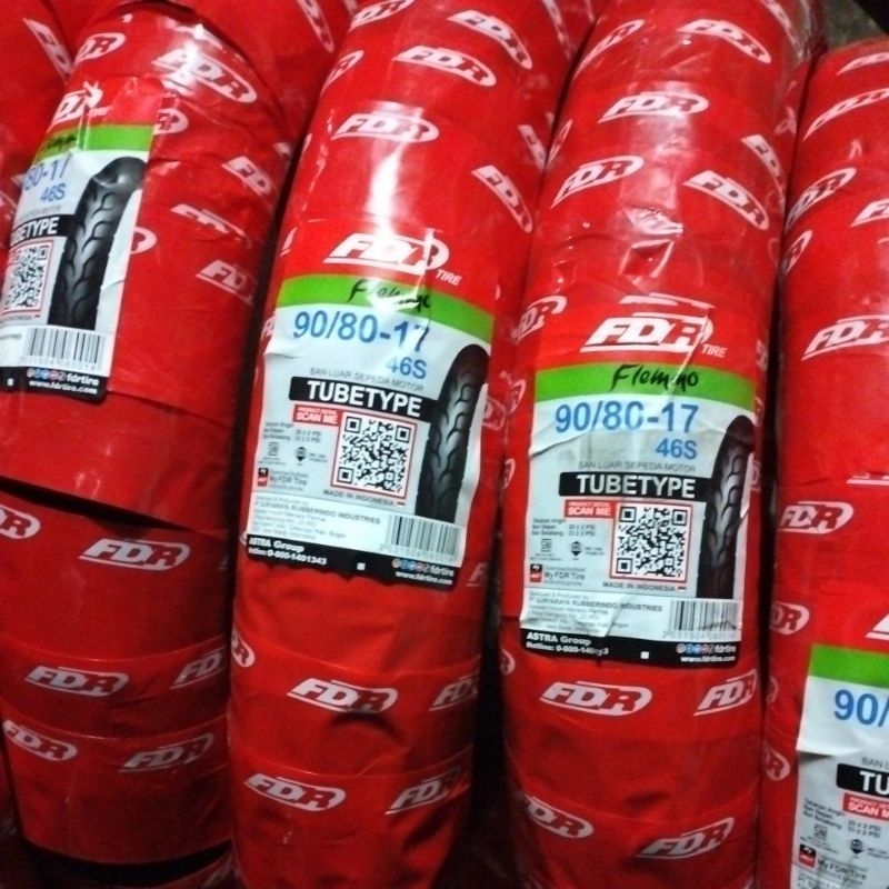 Ban luar FDR flemo 90/80/17 ( bukan tubles)