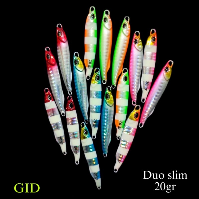 METAL JIG 20 GRAM DUO SLIM