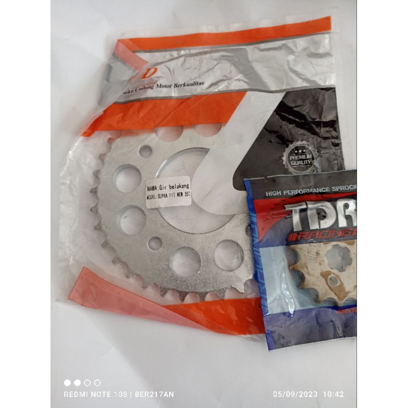 GIR TDR KHARISMA KIRANA SUPRA X125 14 35T