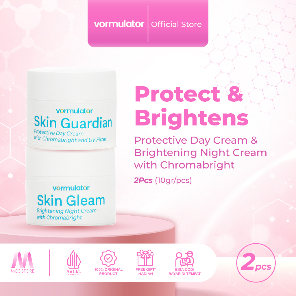 MCS Store - Bundle Day & Night Cream Protect & Brightens