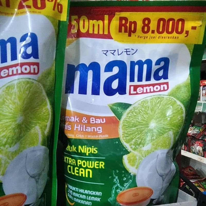 Mama Lemon Jeruk nipis 400ml+50ml