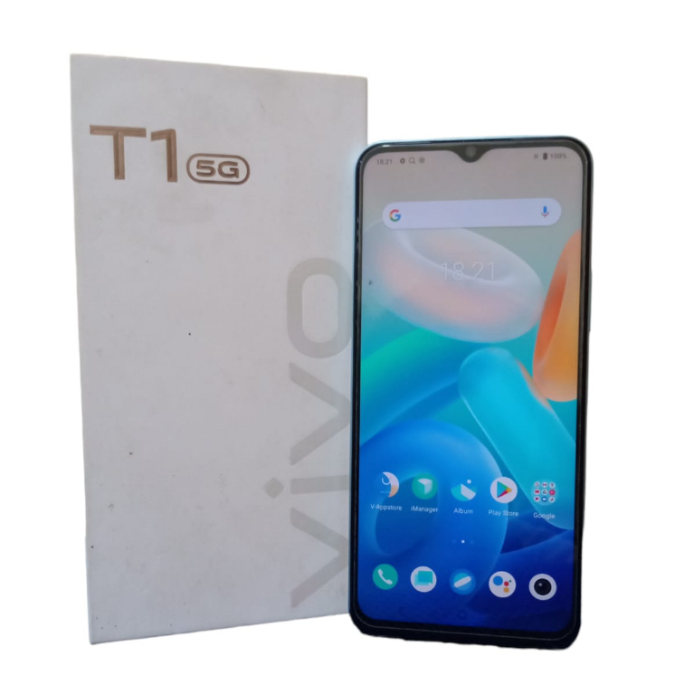 vivo T1 5G  Ram 8GB Internal 256GB HP Second Seken Bekas Fullset [murah] hp murah