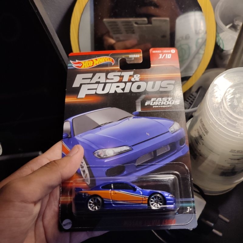 Hotwheels FnF Series 1 Nissan Silvia S15 Monalisa paket isi 2