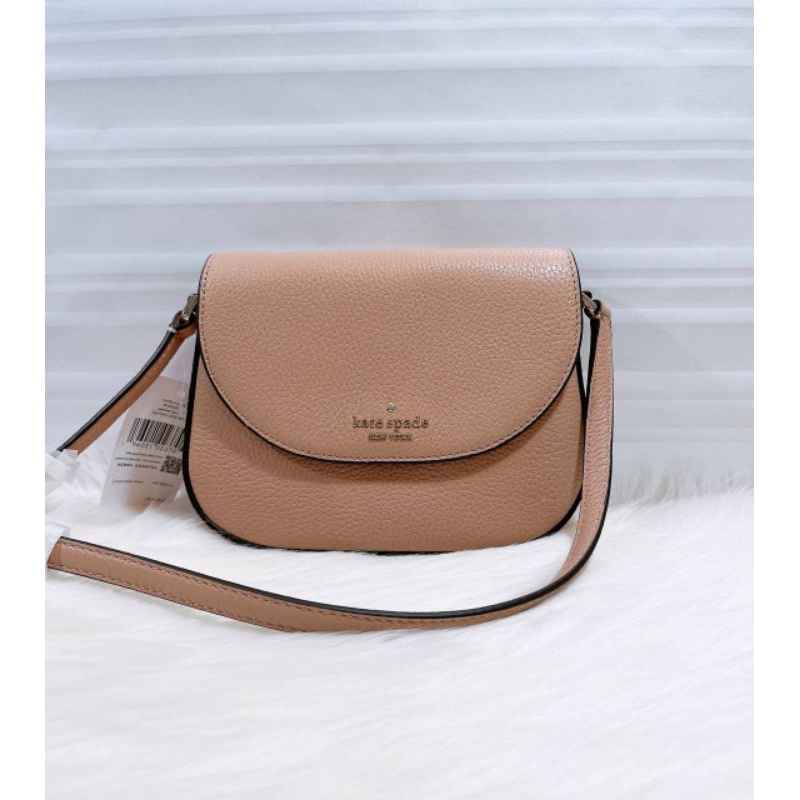 KS Mini Leila Flap Light Fawn || KATE SPADE