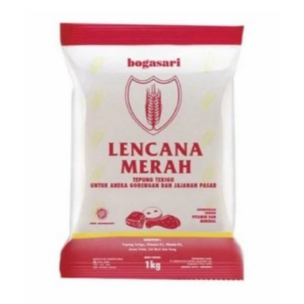 

tepung terigu lencana merah 1kg