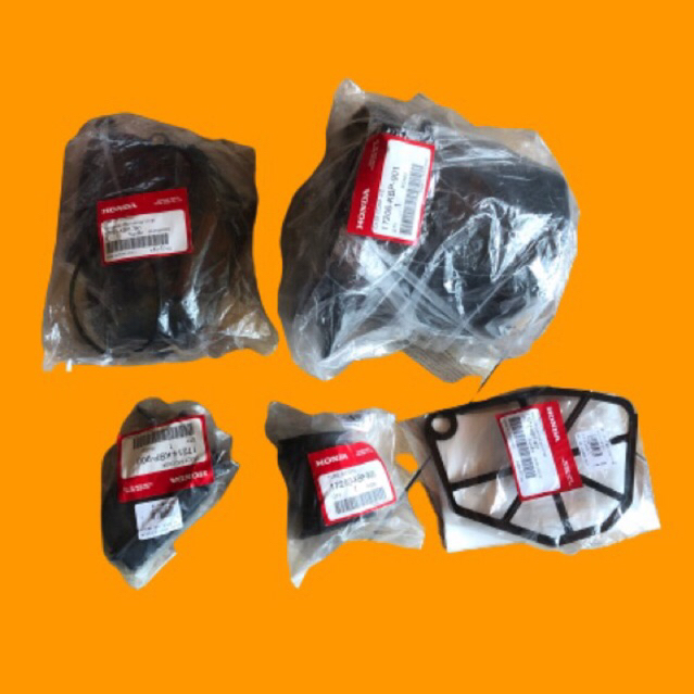 karet slang filter nova dash 125 original - box filter nova dash original - tabung hawa nova dash - 