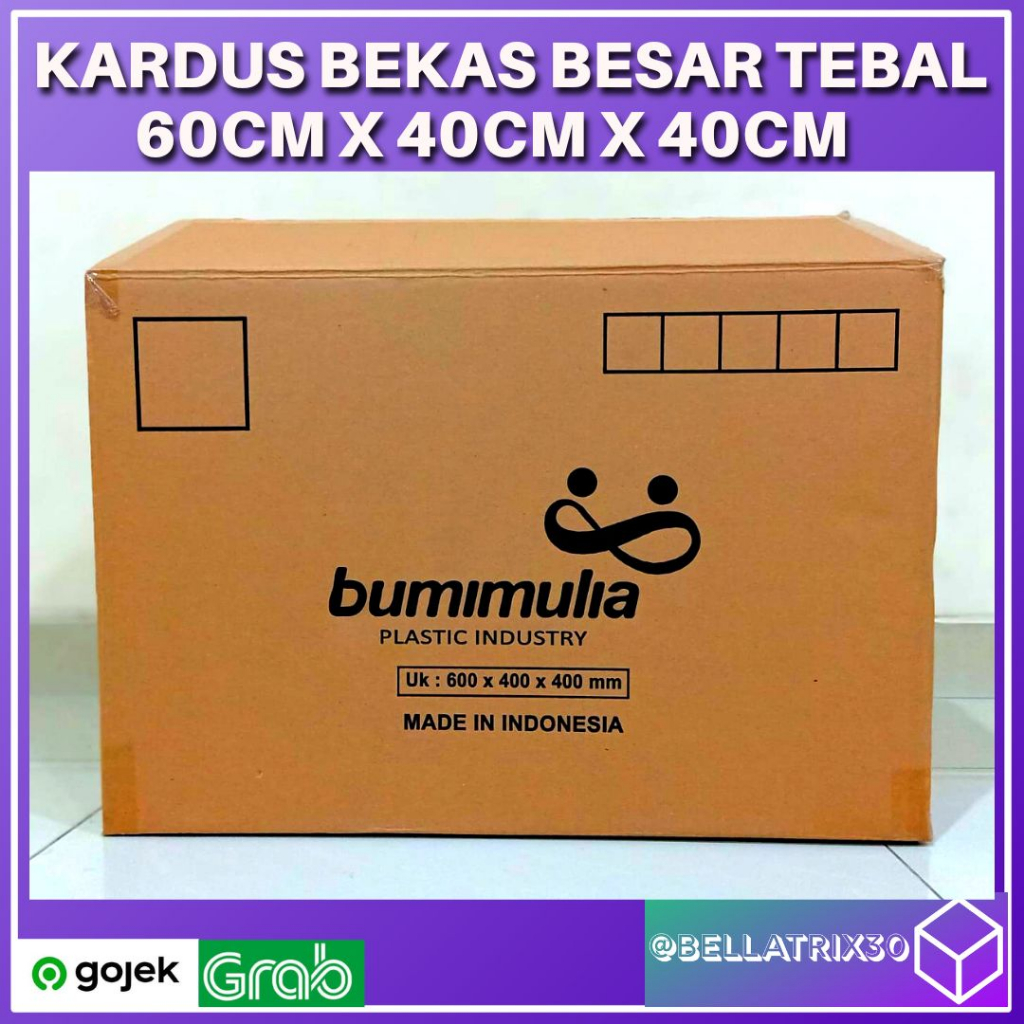 

Kardus Bekas Kardus Jumbo Kardus Pindahan Rumah Dus Besar Kardus Packing Besar Ukuran 58x31x51cm