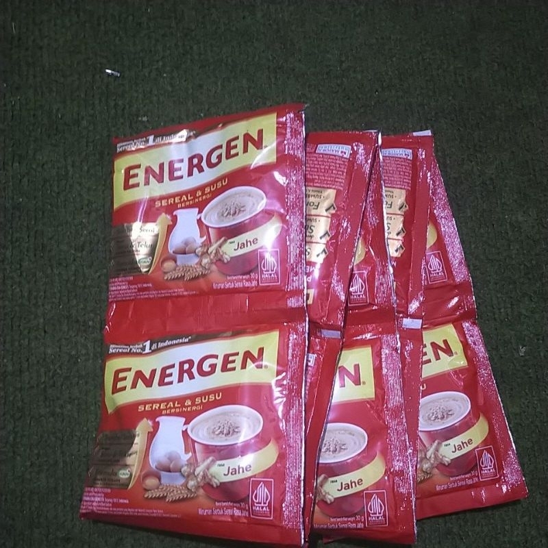 

ENERGEN RENTENG isi 10 RASA JAHE