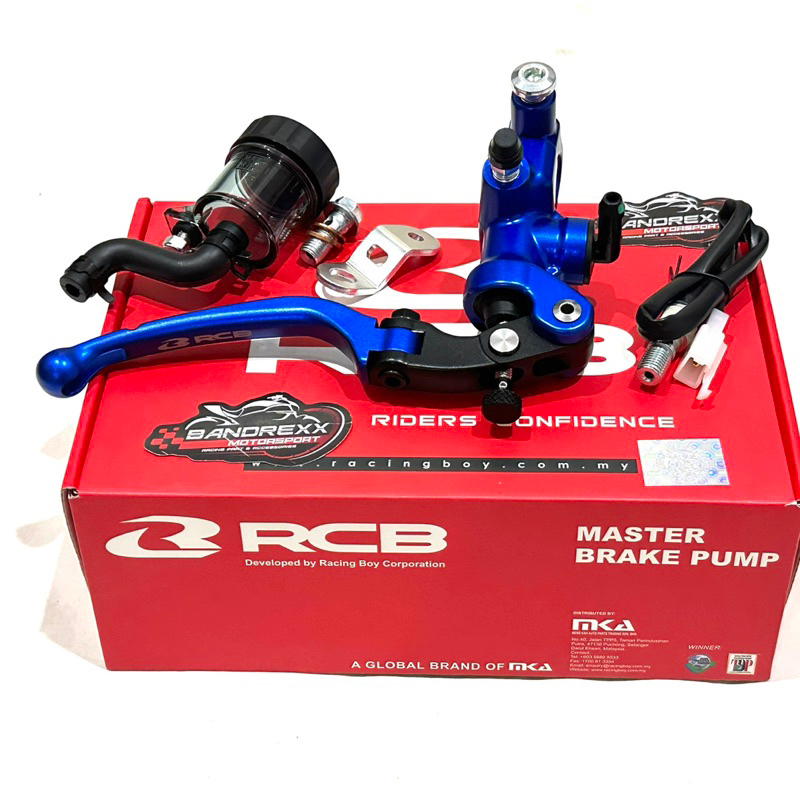 Master Rem RCB S-1 14mm Radial Biru Type Kanan