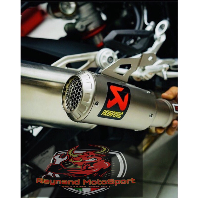 Knalpot Akrapovic GP Import Original