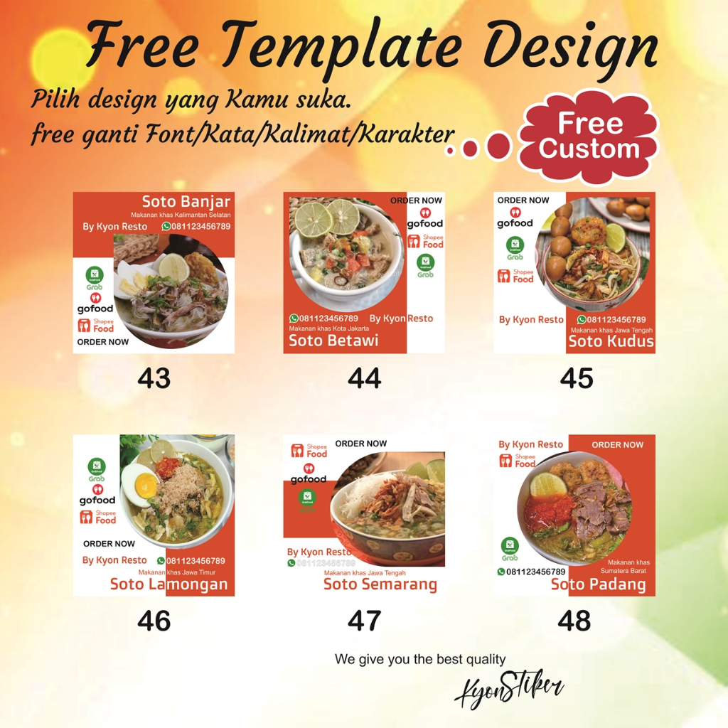 

Stiker label makanan dan minuman/stiker kemasan/stiker produk/label kemasan botol/label produk (GLOSSY)