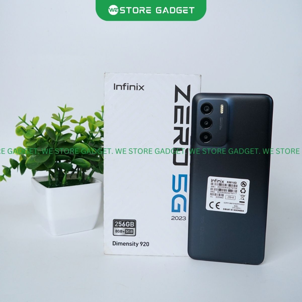 INFINIX ZERO 5G 2023 8/256GB SECOND FULLSET LIKENEW