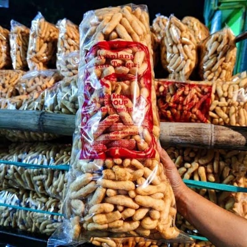 

KRUPUK AMPLANG IKAN TENGIRI JUMBO 1KG MURAH SURABAYA