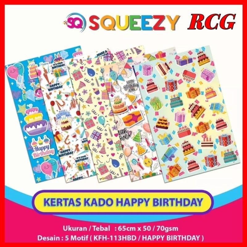 

Kertas Kado Sq