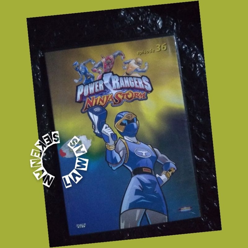 VCD Power Rangers Ninja Storm Eps. 36/Original/Bahasa Indonesia
