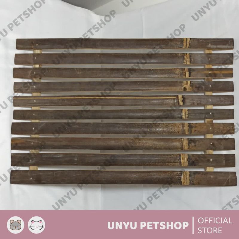 Footresh Alas bambu kandang kucing kelinci ayam bisa Request ukuran