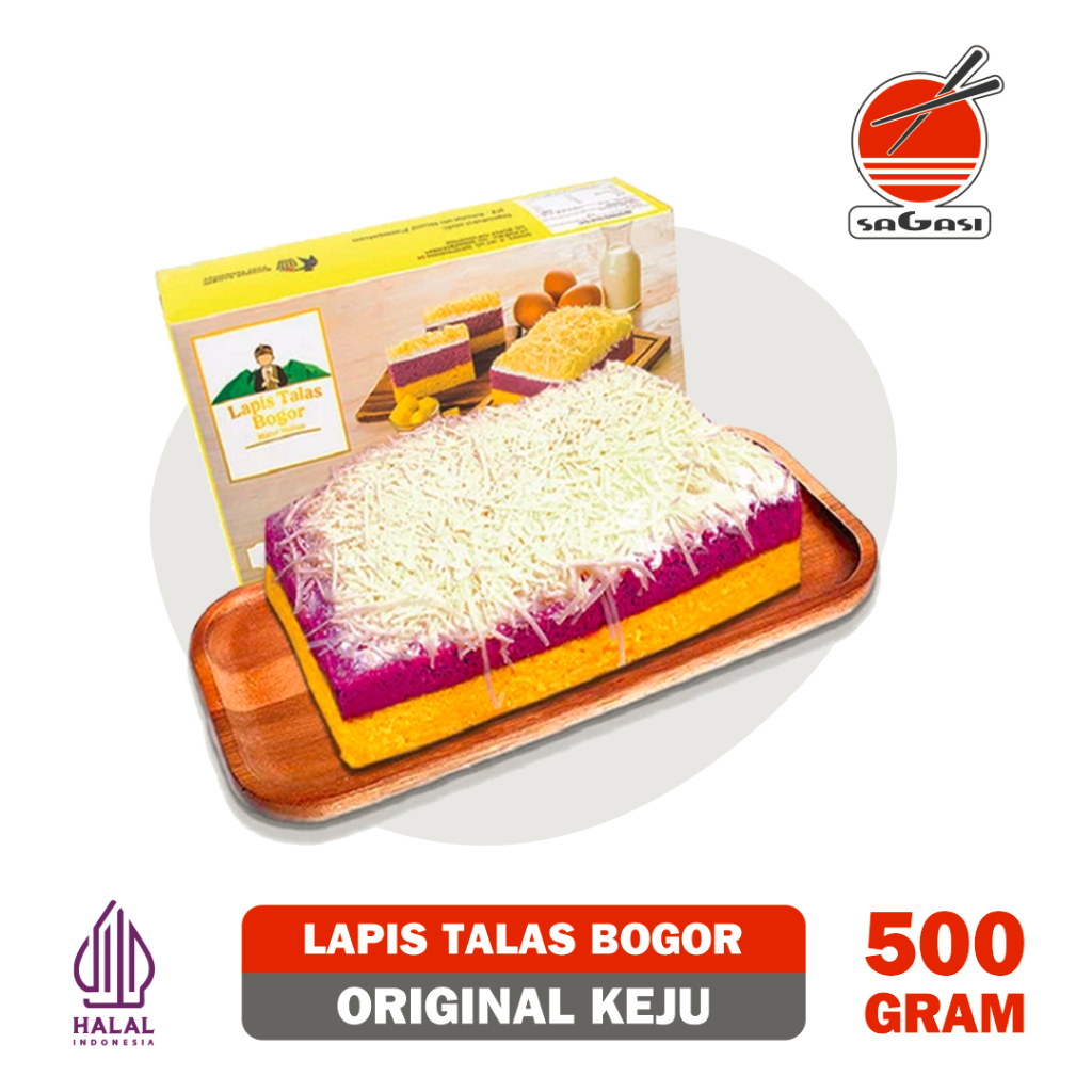 

Kue Lapis Talas Bogor HN Original Keju