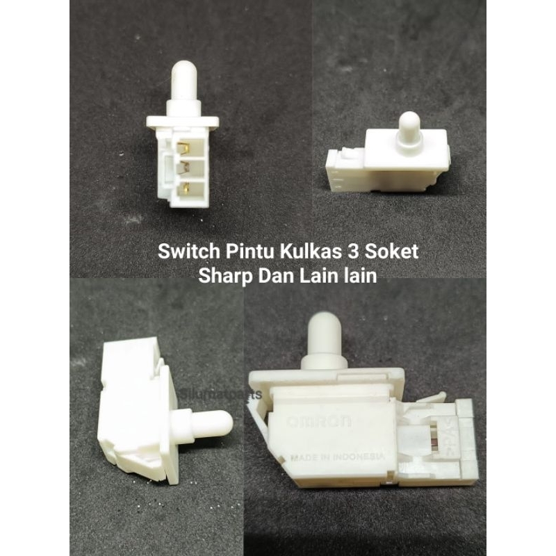 Door Switch / Switch Pintu Kulkas Refrigerator / Switch pintu kulkas 3pin / switch pintu kulkas shar