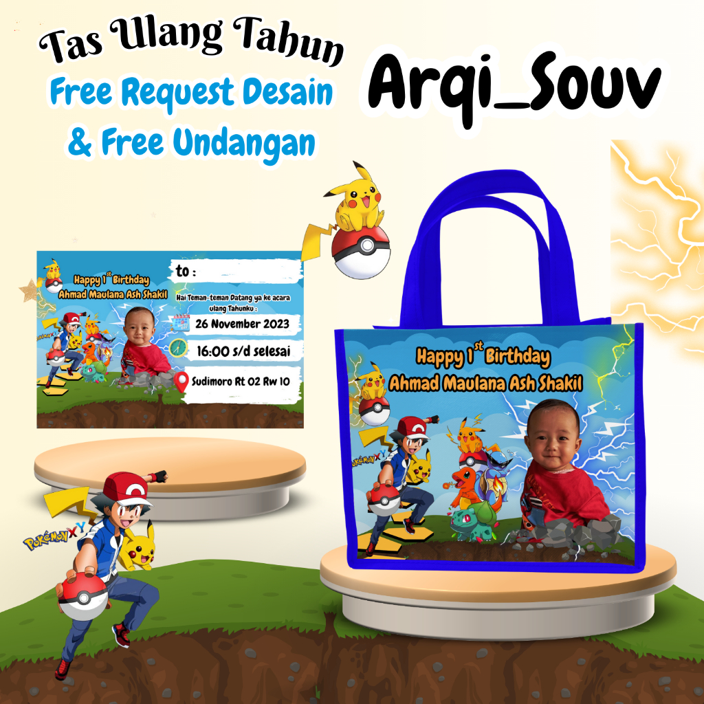 

45 Pcs Tas Snack Ulang Tahun Free Undangan Anak Cowok Perempuan Hampers Souvenir Bisa Custom Goodiebag Murah Muat Kfc