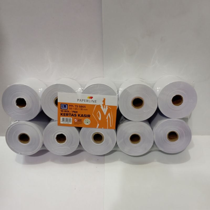 

PAPERLINE KERTAS KASIR TS 5865 58x65x18mm / isi 10 pcs / pack