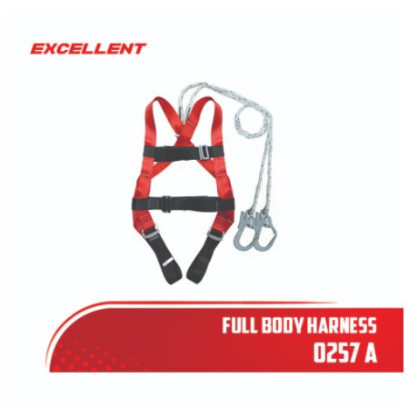 Full Body Harness Excellent Double Lanyard