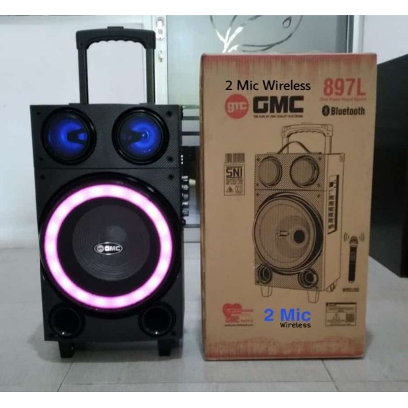 SPEACKER MIC BLUETOOTH 10IN GMC BONUS MIC