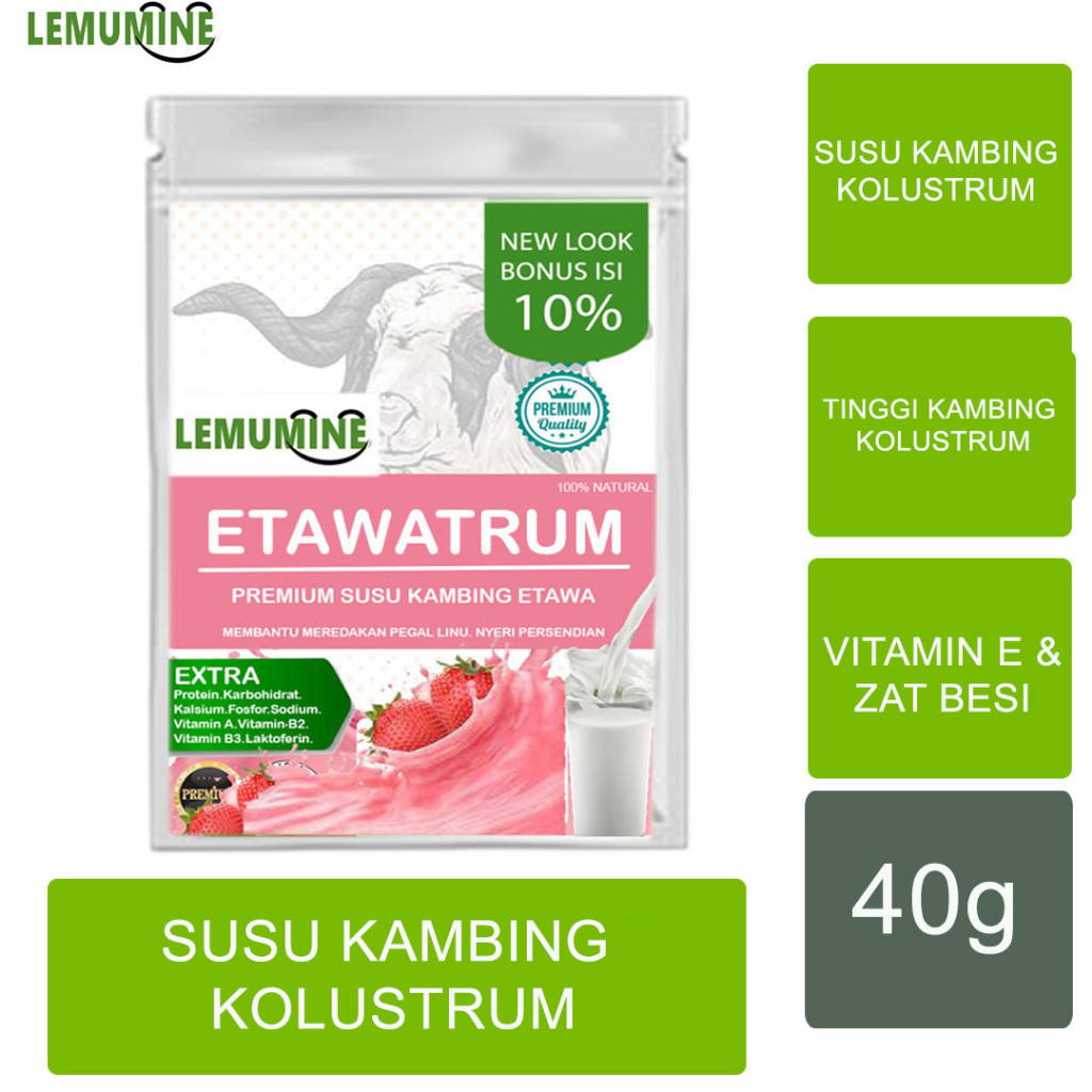 

Susu Etawa Penggemuk Badan Susu Kambing Murni Untuk Paru Sendi Penambah Nafsu Makan Asi Booster Susu Etawalin Susu Kambing Etawa Bubuk 1kg Etawaku Platinum (40g)
