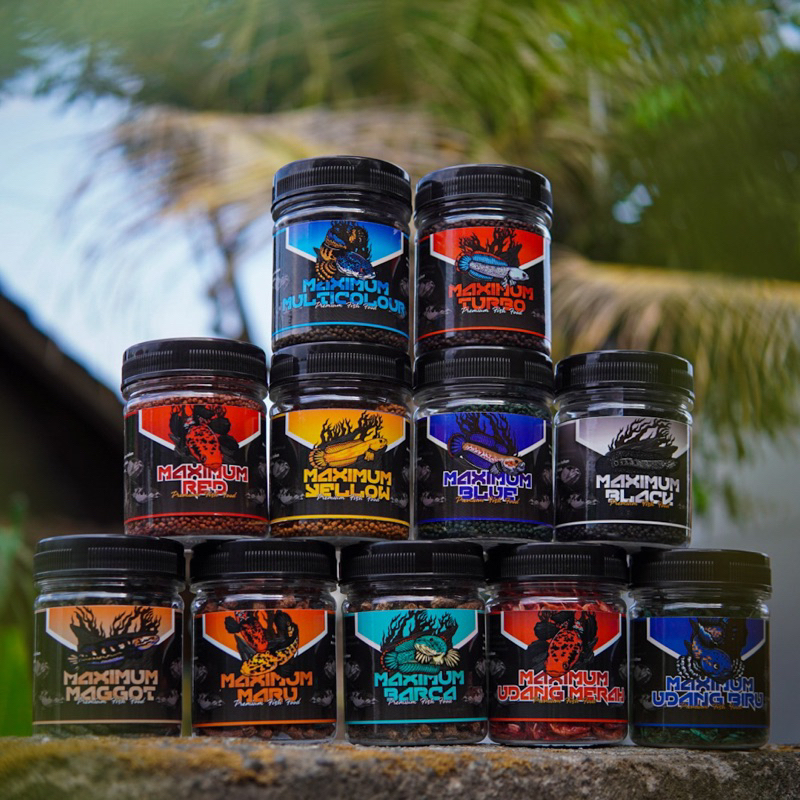 MAXIMUM PELLETS | PAKAN CHANNA BY GINAN AQUATIC