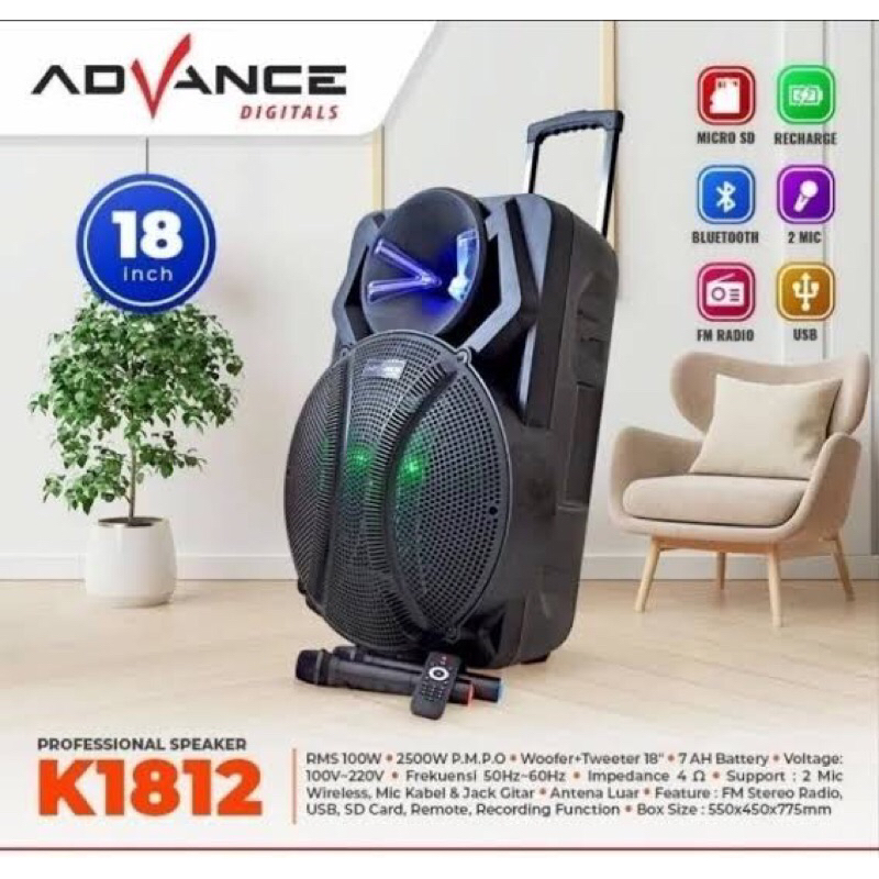 speaker meeting advance k1812