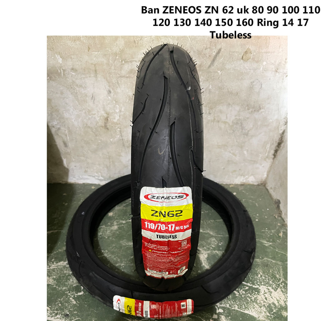 Ban ZENEOS ZN 62 uk 80 90 100 110 120 130 140 150 160 Ring 14 17 Tubeless