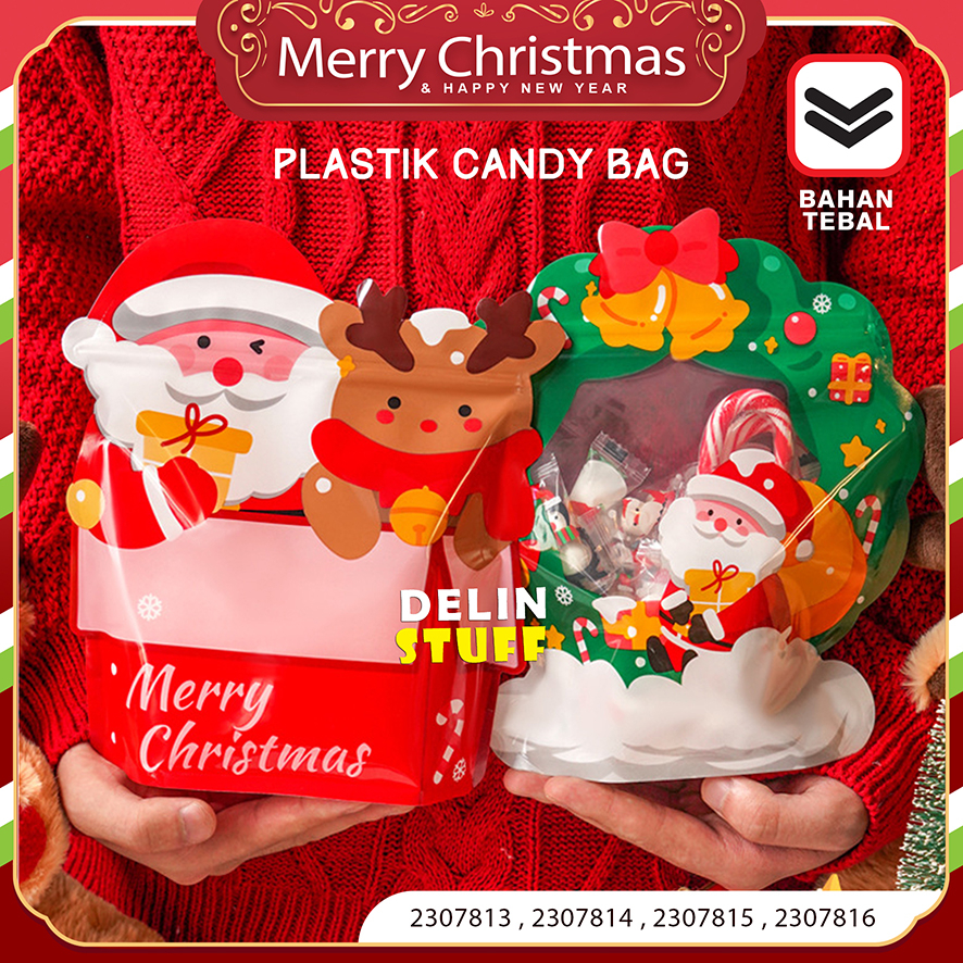 

Plastik Goodie Bag Natal Plastik Bingkisan Natal Goodie Bag Merry Christmas Tas Hampers Natal (2307813 , 2307814 , 2307815 ,2307816)